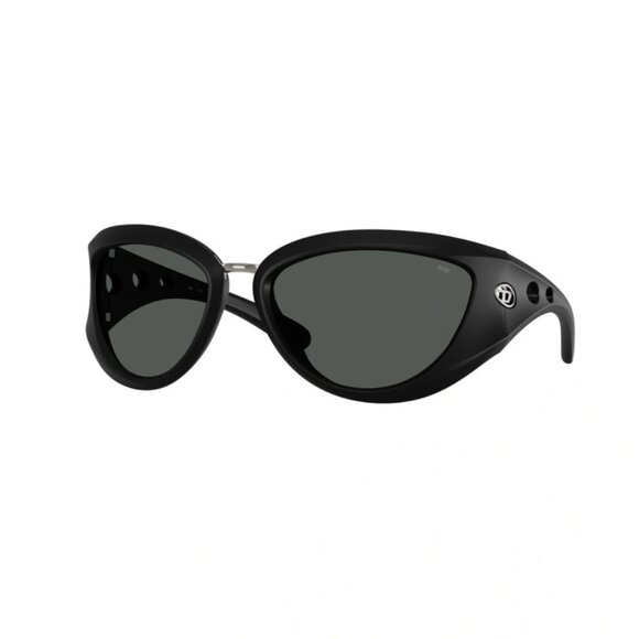 NEW DIESEL DL3007U 200287 Sunglasses Matte Black Frame / Grey Lens 54mm Unisex